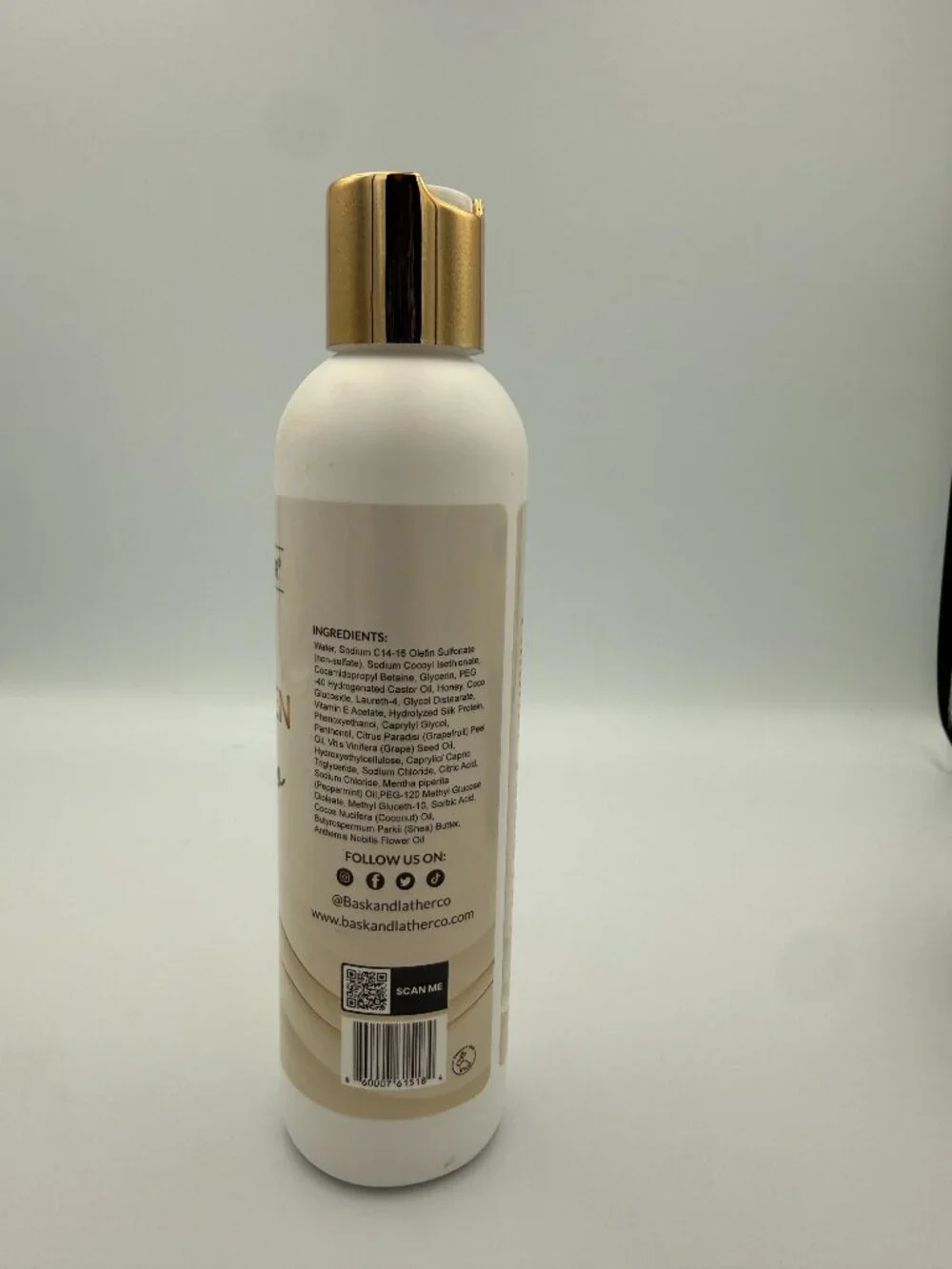 Bask & Lather Strengthen Shampoo Scalp Balm Edge Control